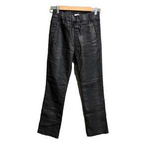 Bevy Flog Black Dafna Faux Reptile Stretchy Pull On Women's Pants Size 26